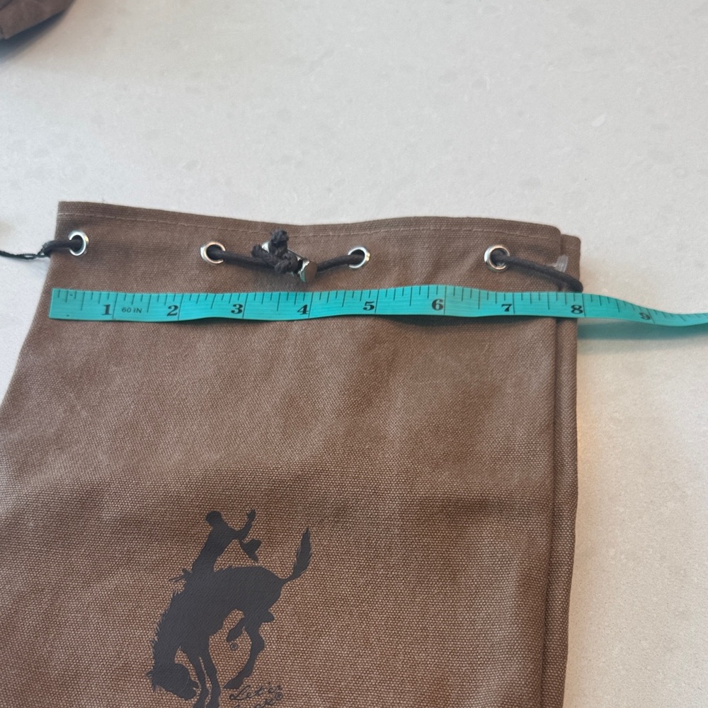 Pendleton Whisky Brown Drawstring Bag - Picture 3 of 6